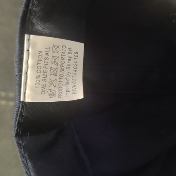 🎈5/$25 NWOT MSC Cruise Line Navy Blue Adjustable Ball Cap. - Picture 6 of 7